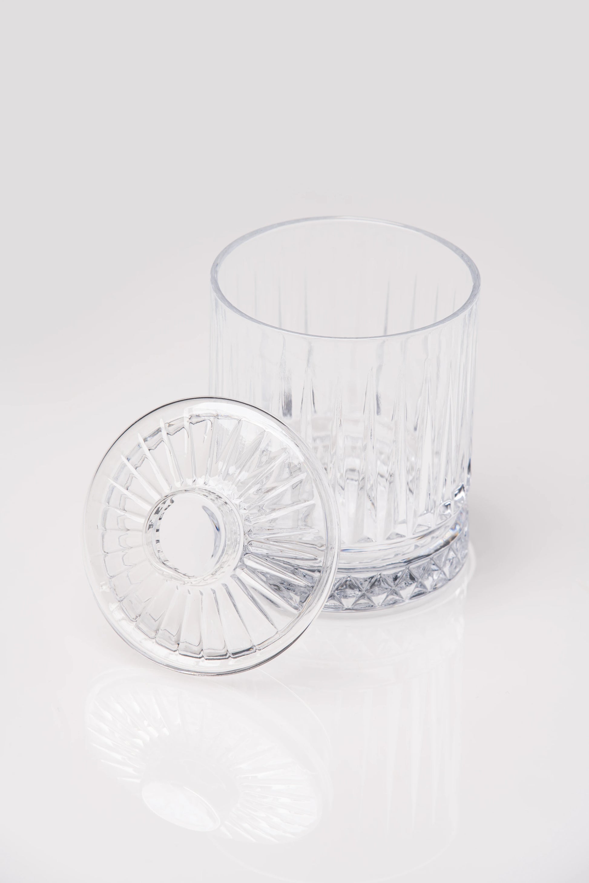 Buy Glassware - Rocks & Lid - Diamond (2 Pack) Online - Flavour Blaster