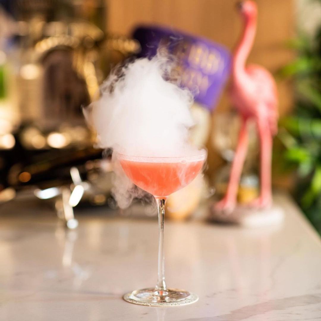 Five senses role in flavour of cocktail