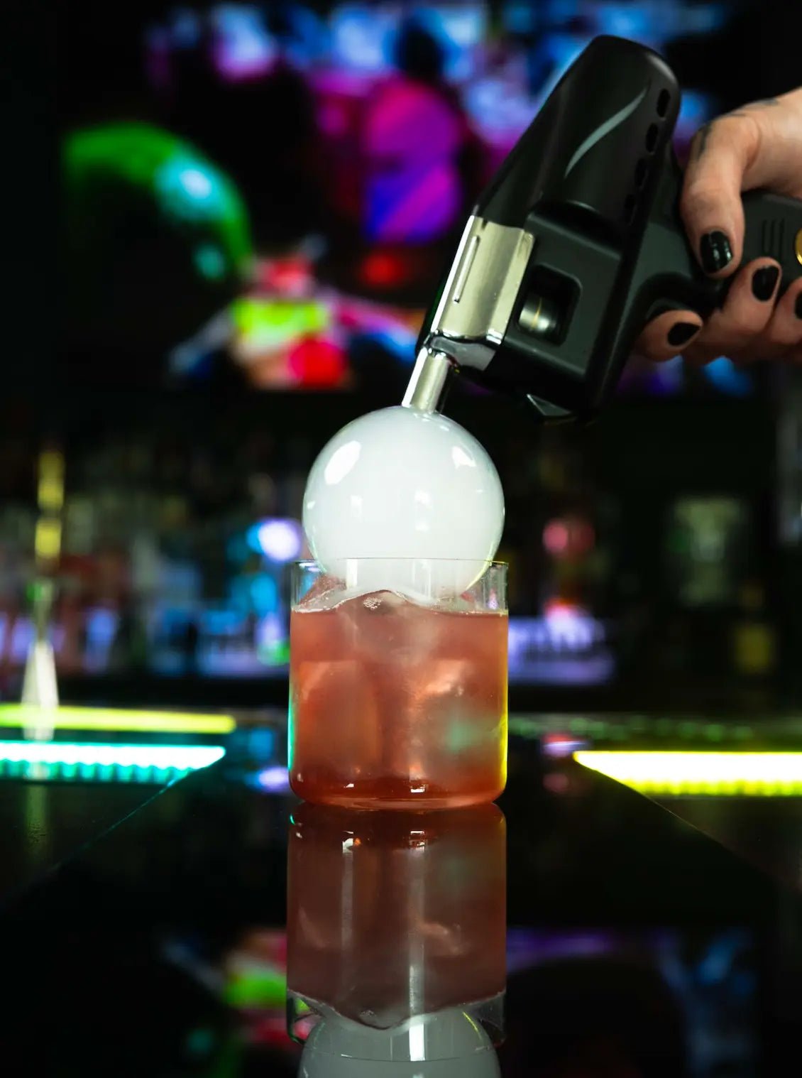 How To Get A Flavour Blaster Bubble On Ice Without Popping - Flavour Blaster