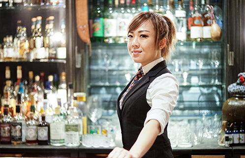 Bartender in Tokyo, Japan