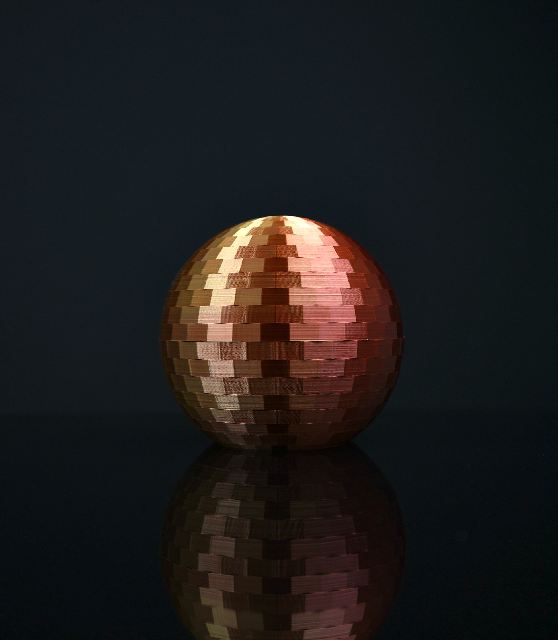 Buy Cloche - LED - Disco Ball (Copper Gold) Online - Flavour Blaster