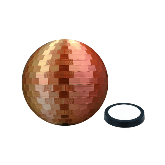 Buy Cloche - LED - Disco Ball (Copper Gold) Online - Flavour Blaster