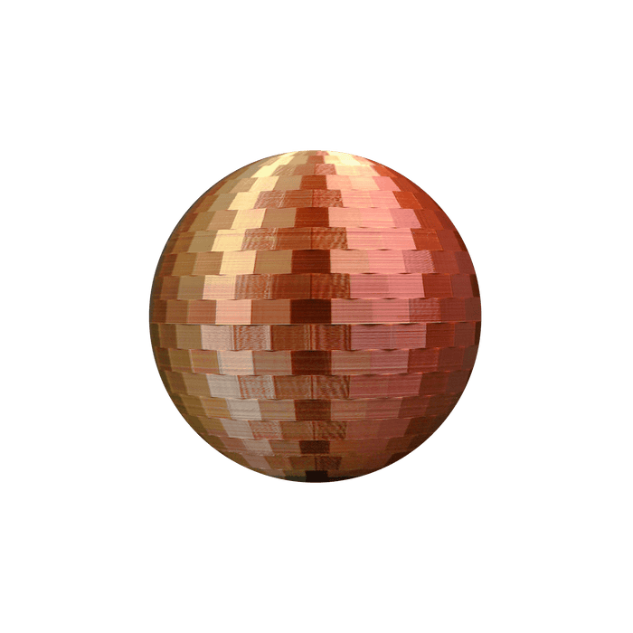 Buy Cloche - LED - Disco Ball (Copper Gold) Online - Flavour Blaster