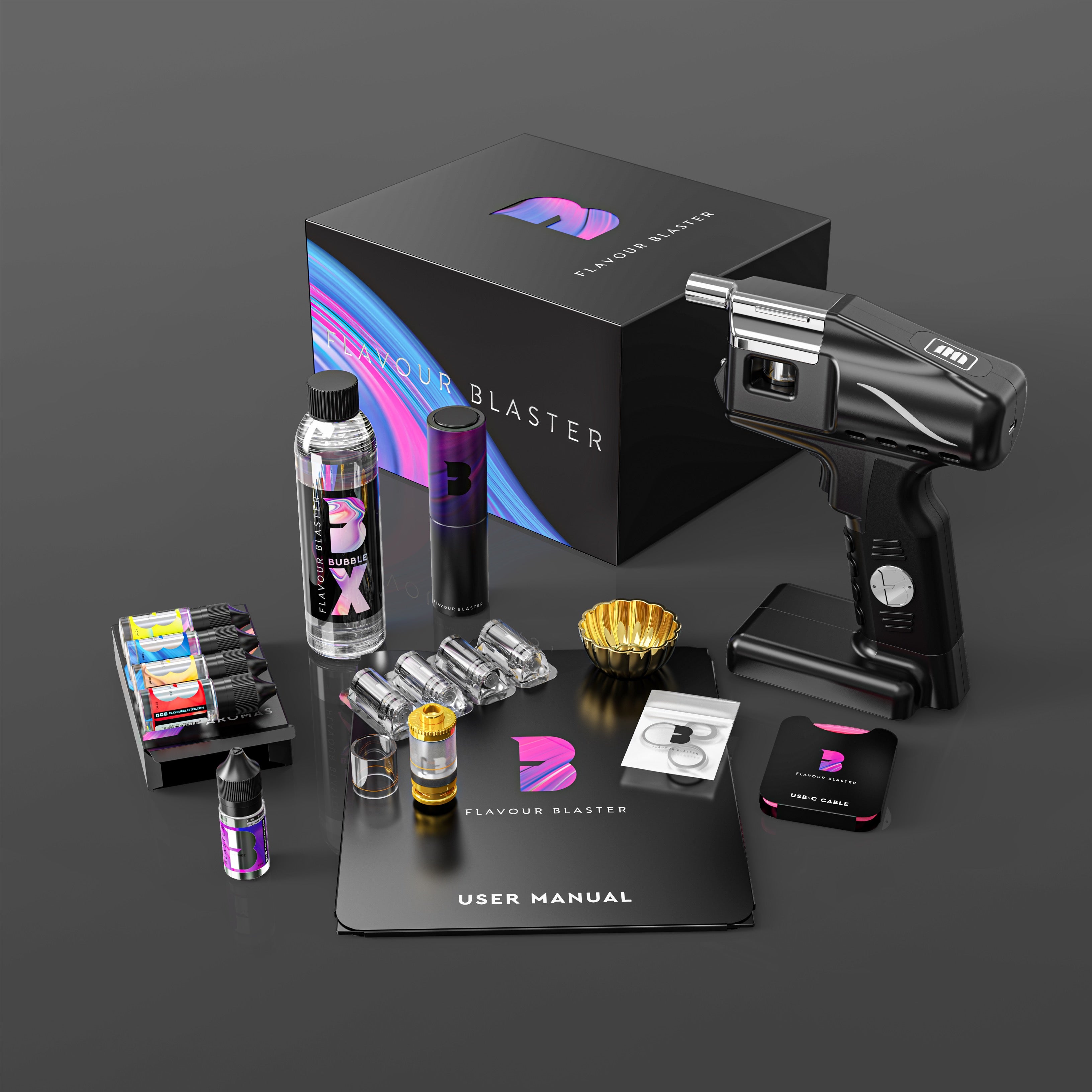 Flavour Blaster | Worlds Best Aroma Gun | Bubbles For Drinks