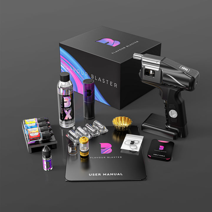 Flavour Blaster Worlds Best Aroma Gun Bubbles For Drinks