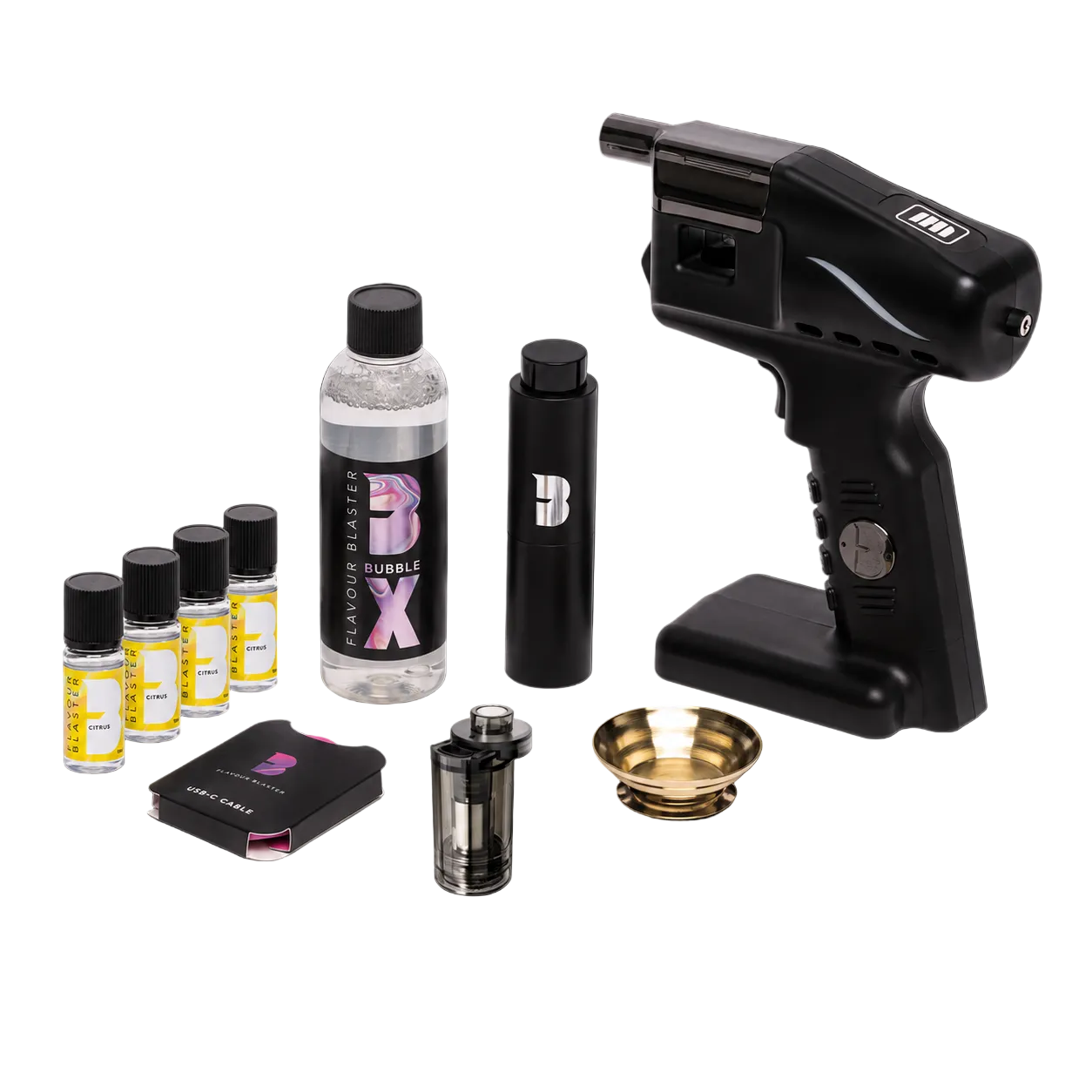 Pro 2 gun with aromas and bubble x 
