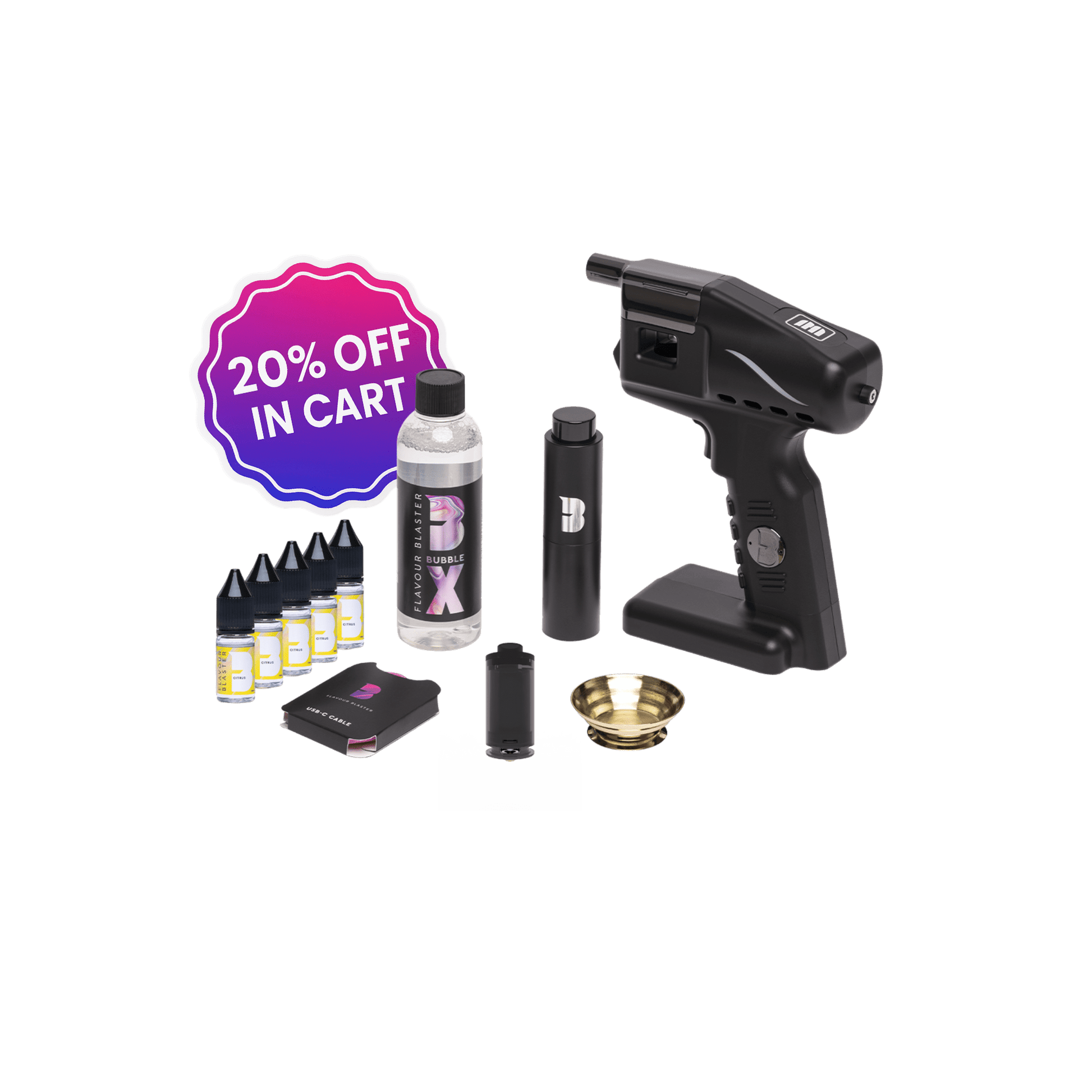 Buy Flavour Blaster - Kit - Pro 2 - Black Online - Flavour Blaster