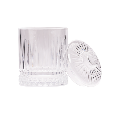 Glassware - Rocks & Lid - Diamond (2 Pack)